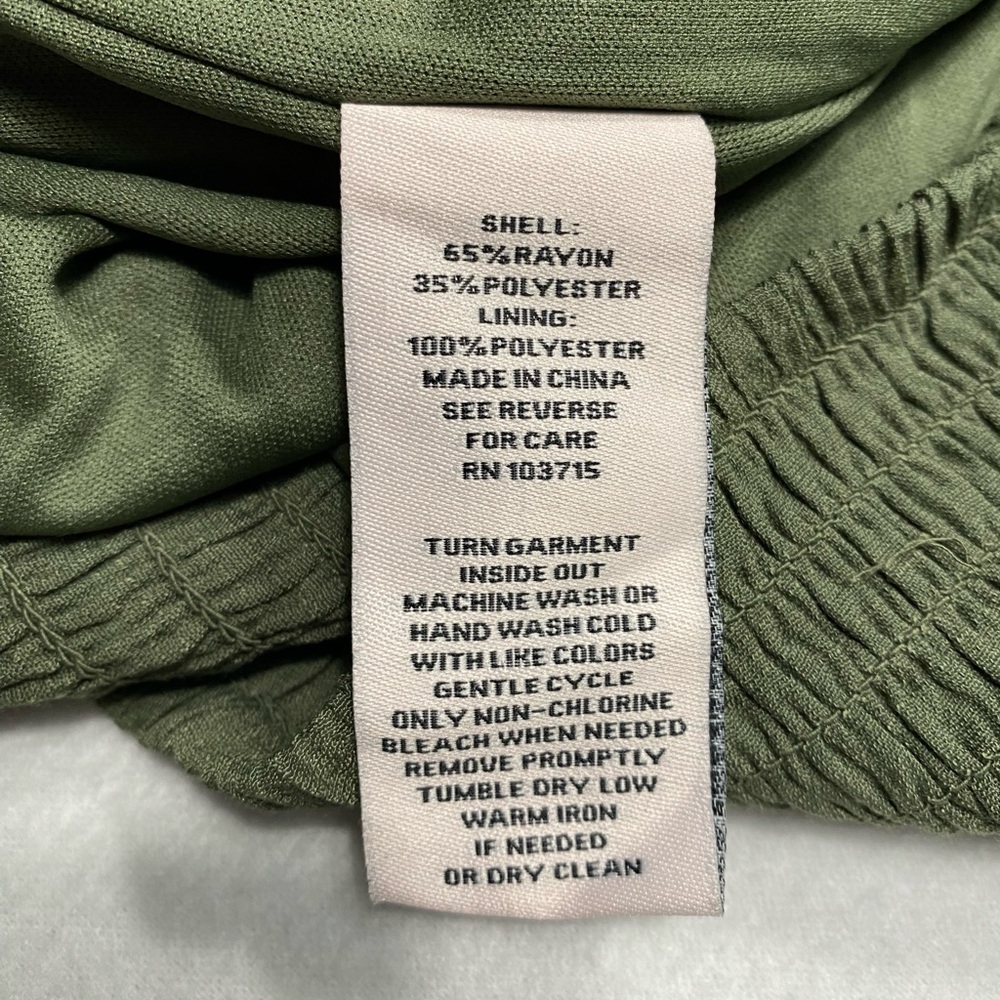 NWT Nanette Lepore Woman Prairie Sage Flowy Pants Size 1X #1287 - Picture 8 of 11